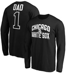 Chicago White Sox Father's Day #1 Dad Long Sleeve T-Shirt - MLB