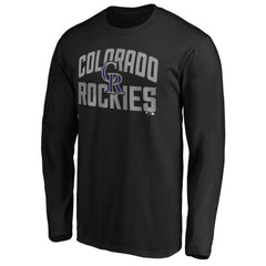 Colorado Rockies Father's Day #1 Dad Long Sleeve T-Shirt - MLB