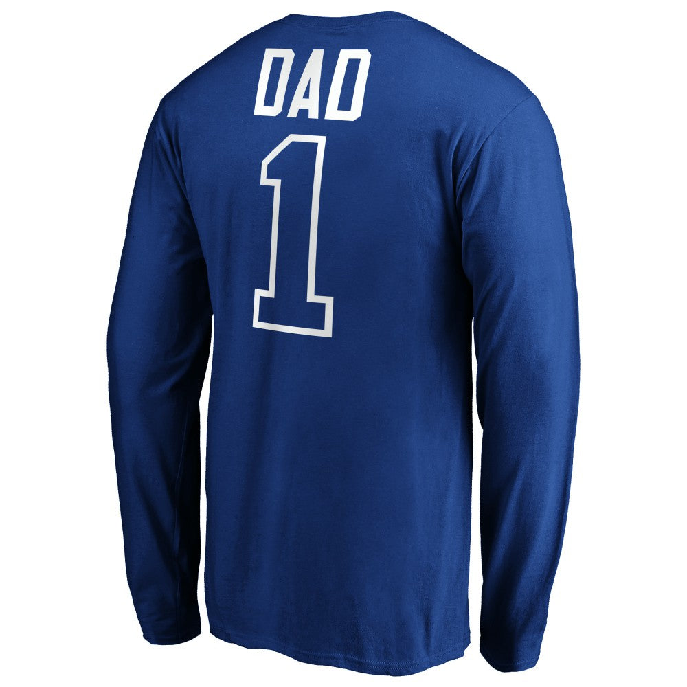 Kansas City Royals Father's Day #1 Dad Long Sleeve T-Shirt - MLB