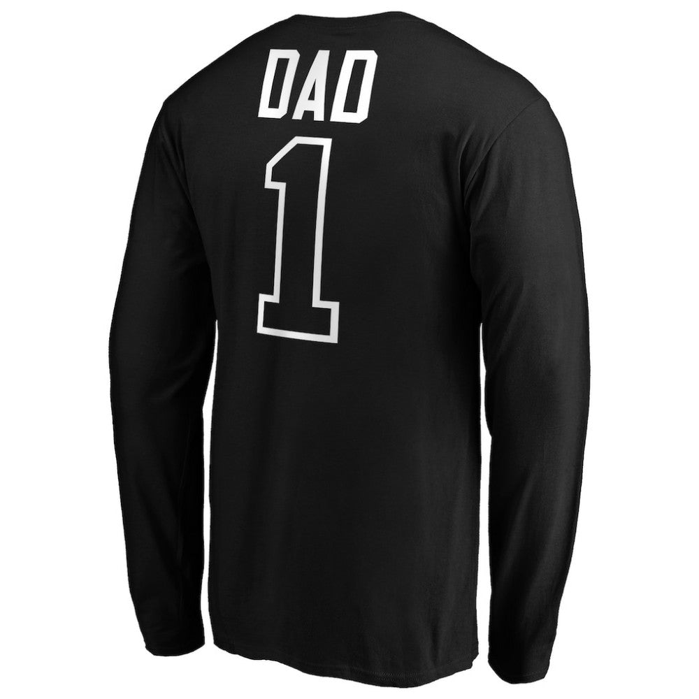 Miami Marlins Father's Day #1 Dad Long Sleeve T-Shirt - MLB