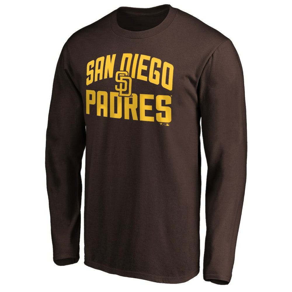 San Diego Padres Father's Day #1 Dad Long Sleeve T-Shirt - MLB