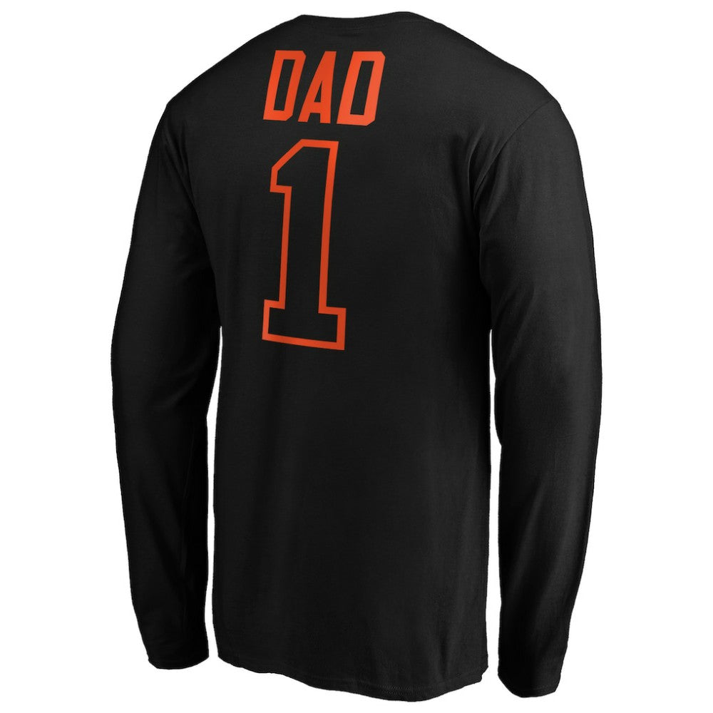 San Francisco Giants Father's Day #1 Dad Long Sleeve T-Shirt - MLB