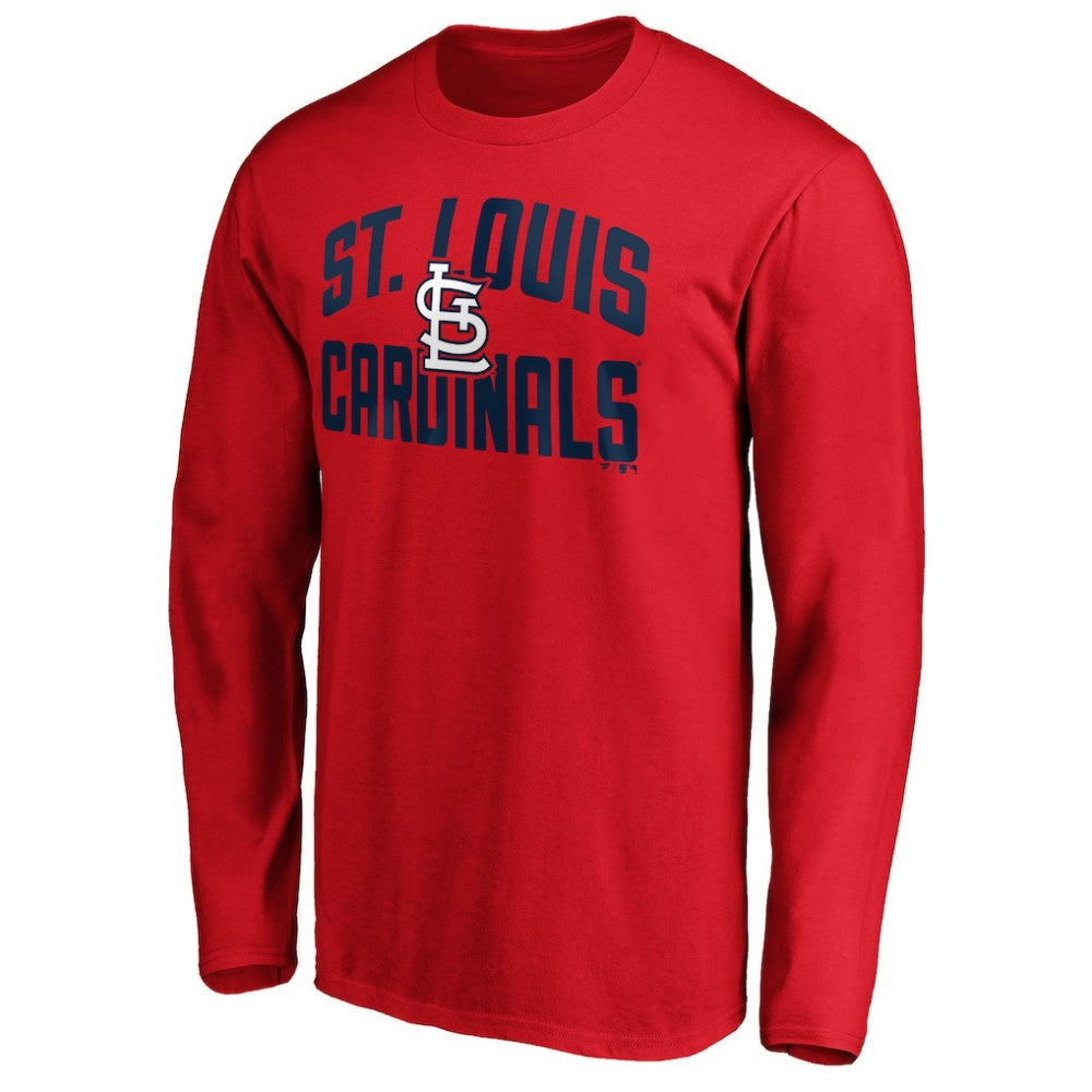 St. Louis Cardinals Father's Day #1 Dad Long Sleeve T-Shirt - MLB