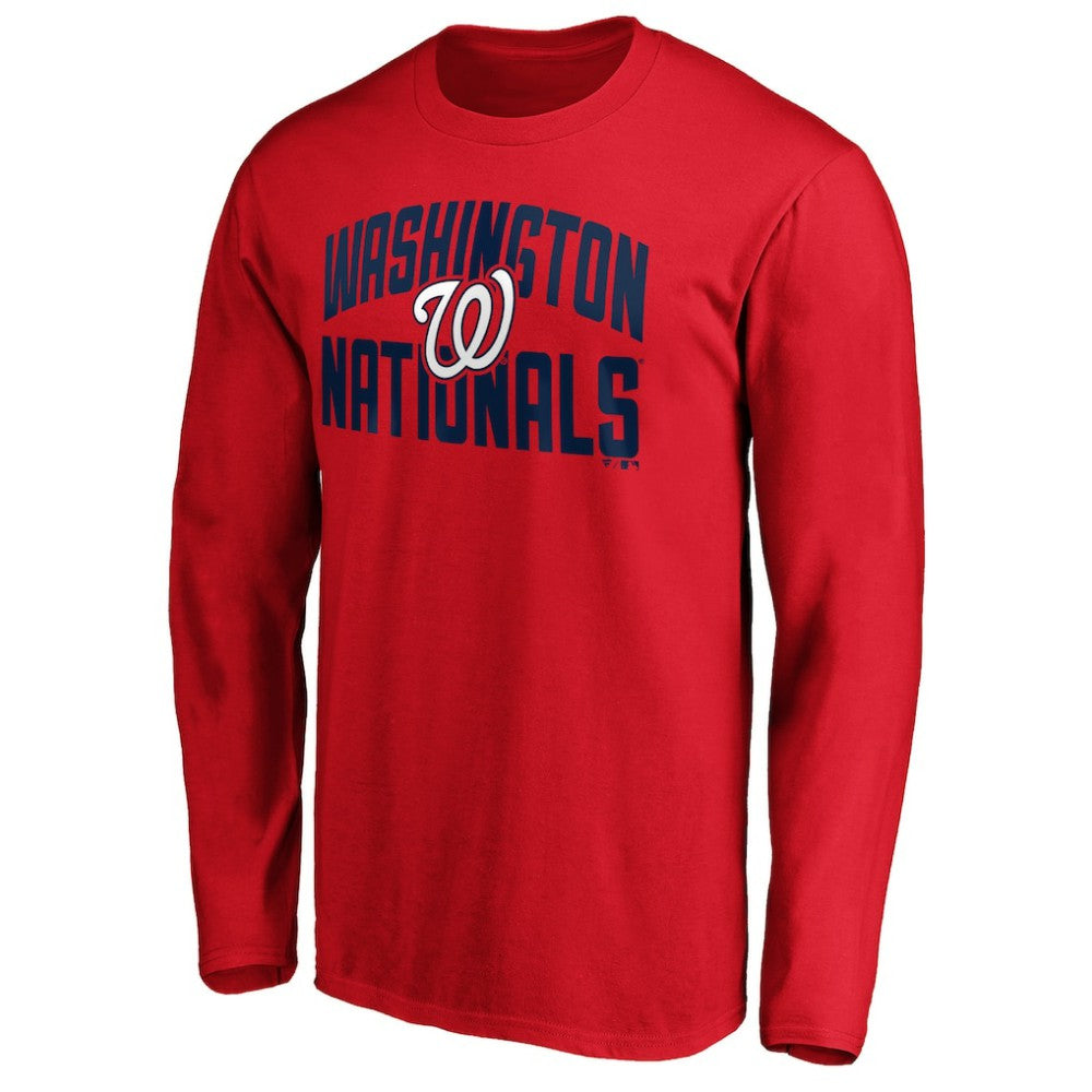 Washington Nationals Father's Day #1 Dad Long Sleeve T-Shirt - MLB