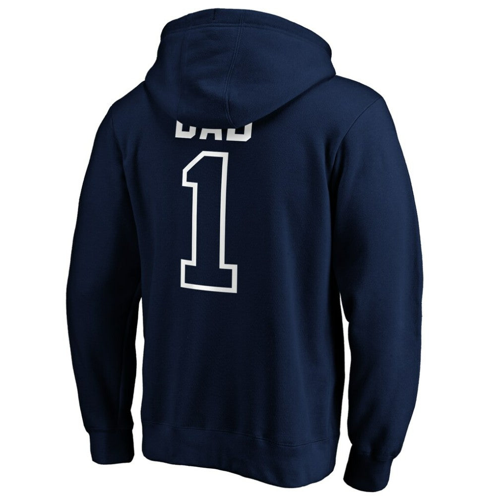 Houston Astros Father's Day #1 Dad Pullover Hoodie - MLB