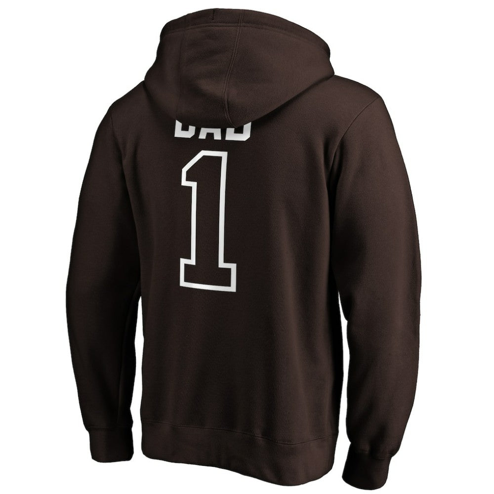 San Diego Padres Father's Day #1 Dad Pullover Hoodie - MLB