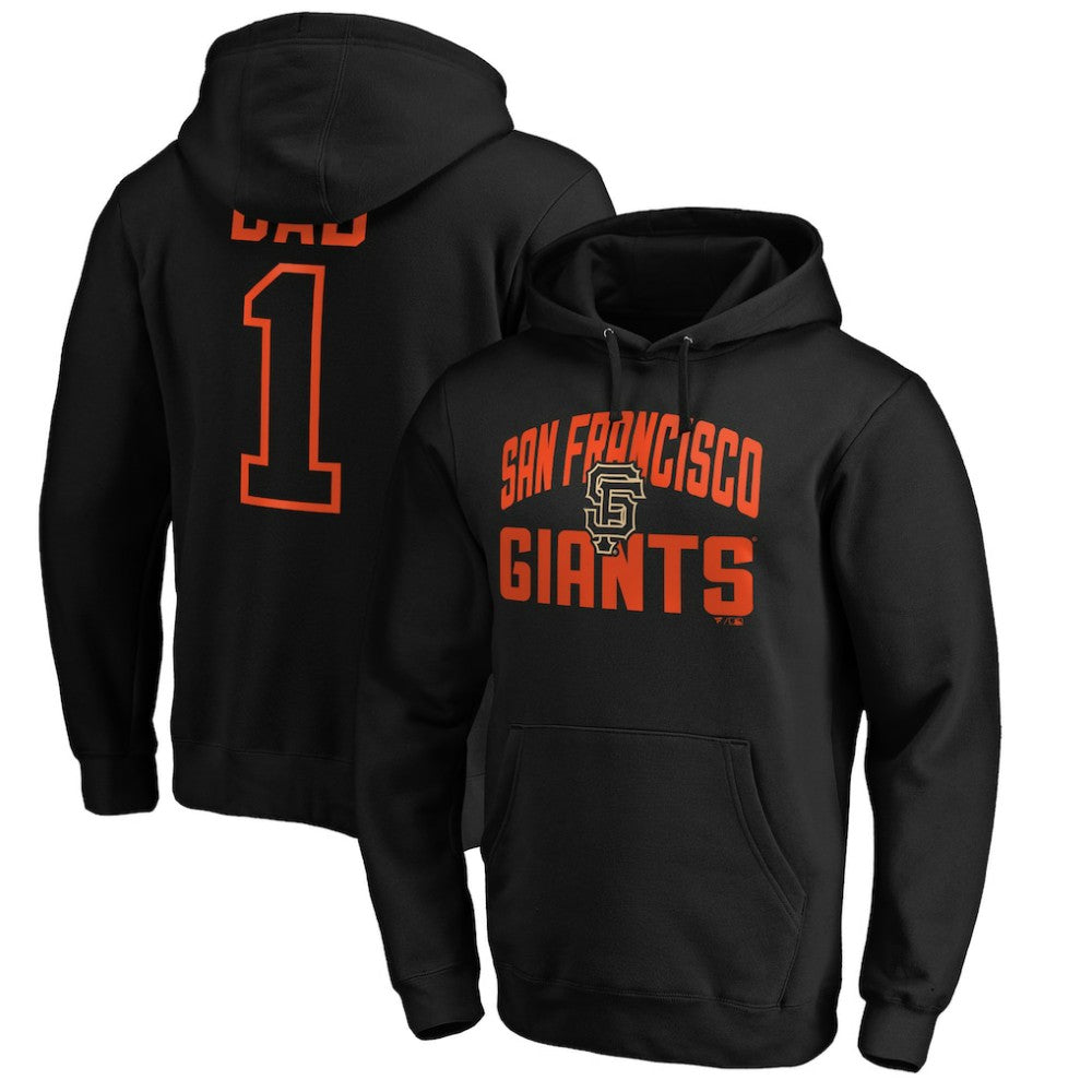 San Francisco Giants Father's Day #1 Dad Pullover Hoodie - MLB