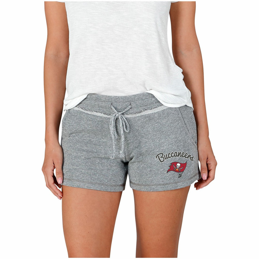 Tampa Bay Buccaneers Concepts Sport Women's Mainstream Terry Shorts Gray | NFL