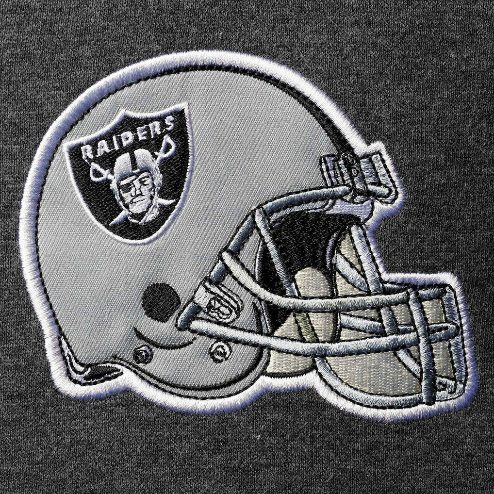 Las Vegas Raiders Starter Extreme Fireballer Pullover Hoodie Heathered Gray/Silver | NFL