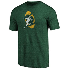 Green Bay Packers #1 Dad Team Logo T-Shirt Green | NFL