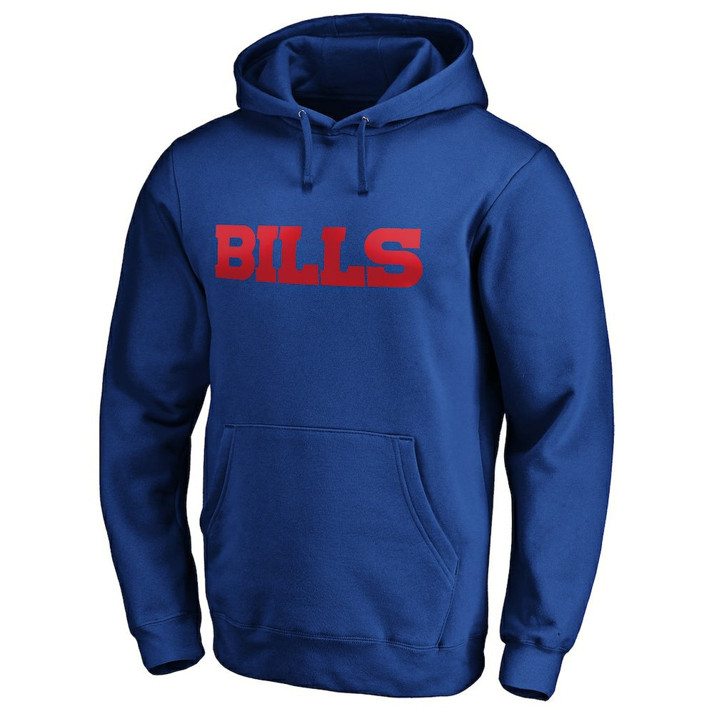 Buffalo Bills #1 Dad Pullover Hoodie Royal | NFL