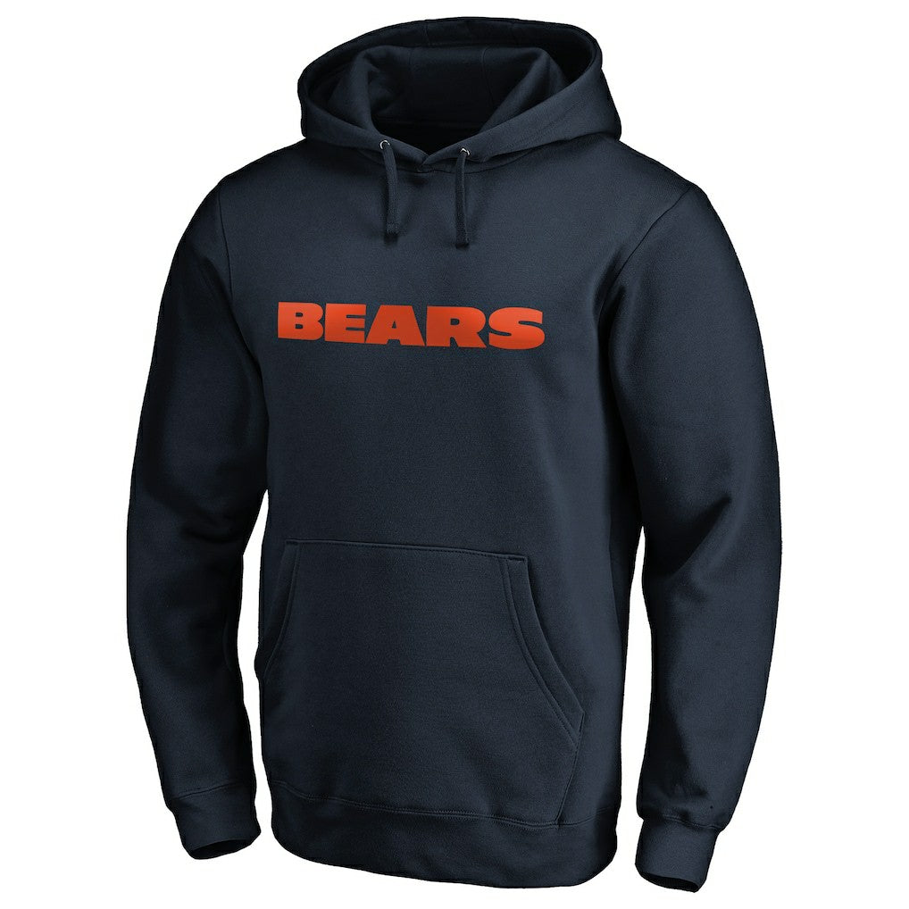 Chicago Bears #1 Dad Pullover Hoodie Navy | NFL