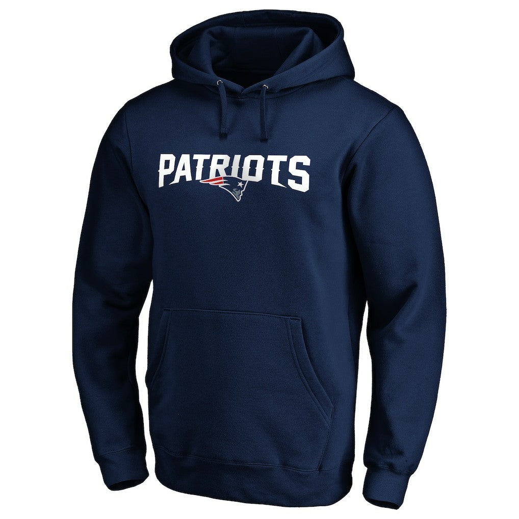 New England Patriots #1 Dad Pullover Hoodie Navy | NFL