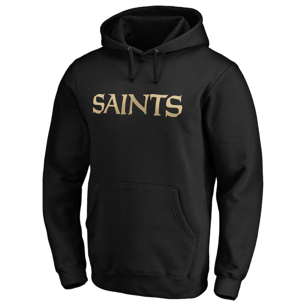 New Orleans Saints #1 Dad Pullover Hoodie Black | NFL