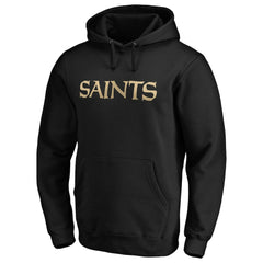 New Orleans Saints #1 Dad Pullover Hoodie Black | NFL