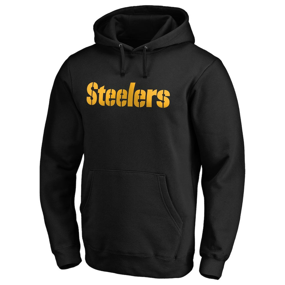 Pittsburgh Steelers #1 Dad Pullover Hoodie Black | NFL