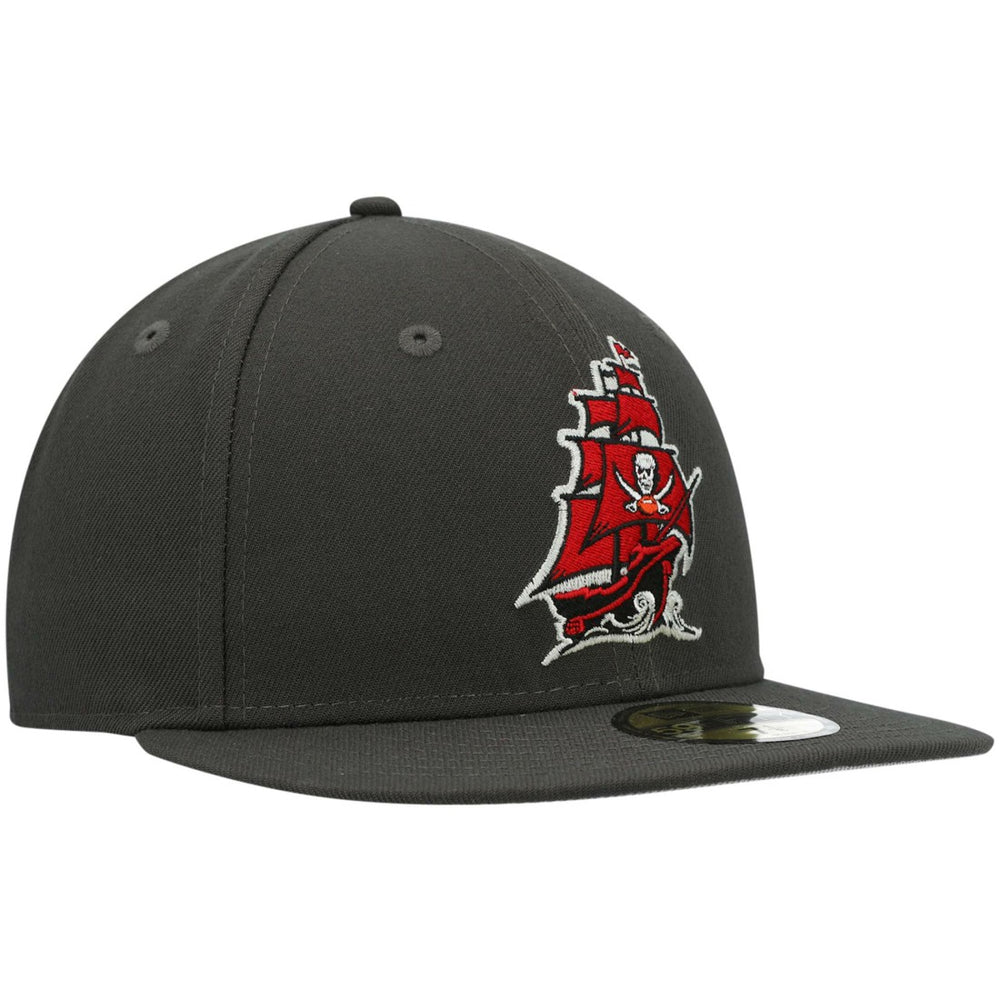 Tampa Bay Buccaneers New Era Omaha 59FIFTY Fitted Hat Pewter | NFL