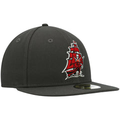 Tampa Bay Buccaneers New Era Omaha 59FIFTY Fitted Hat Pewter | NFL