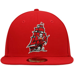Tampa Bay Buccaneers New Era Omaha 59FIFTY Fitted Hat Red | NFL