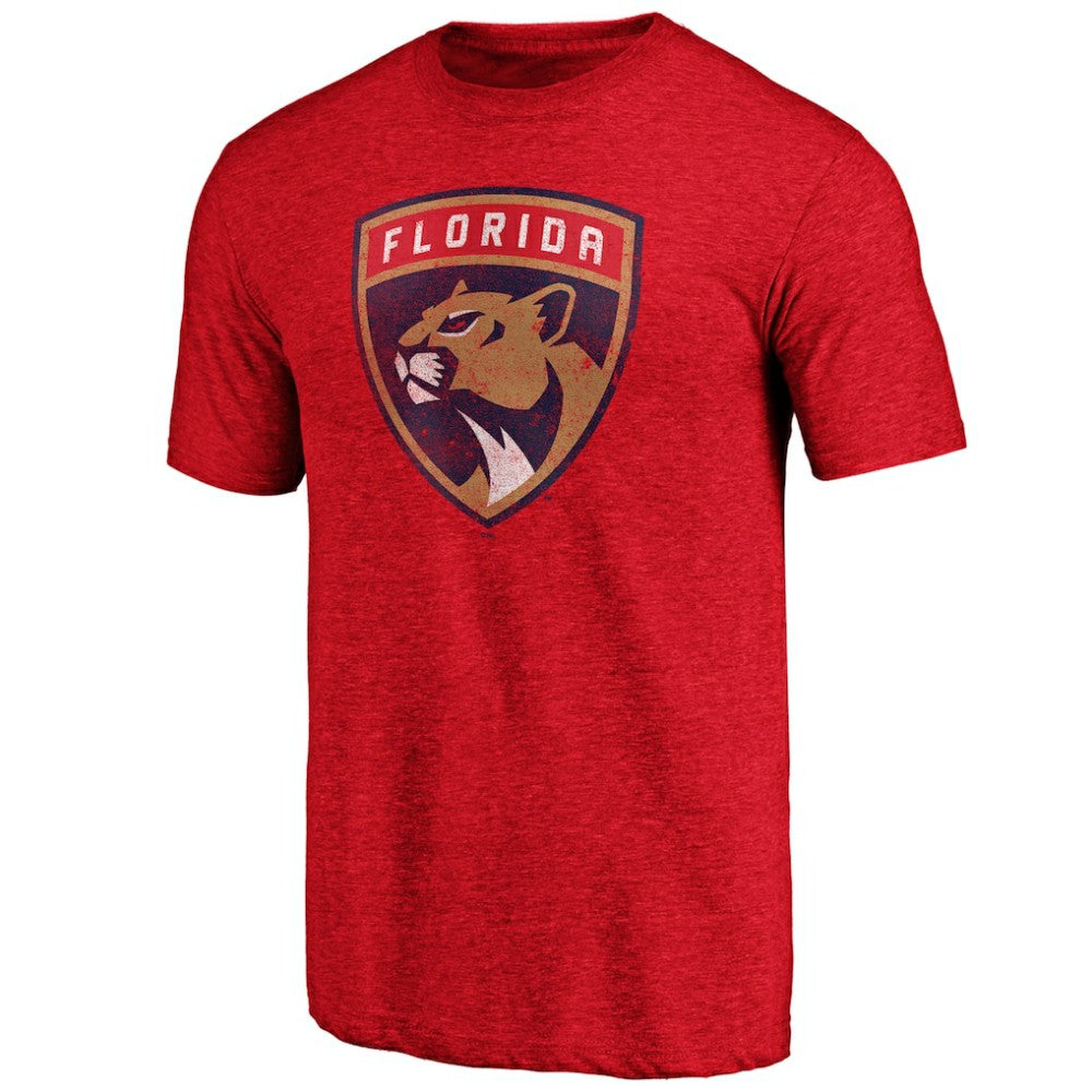 Florida Panthers Greatest Dad Tri-Blend T-Shirt - Red - NHL