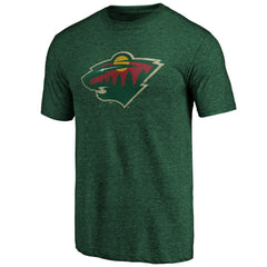 Minnesota Wild Greatest Dad Tri-Blend T-Shirt - Green - NHL