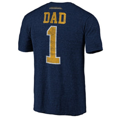 Nashville Predators Greatest Dad Tri-Blend T-Shirt - Navy - NHL