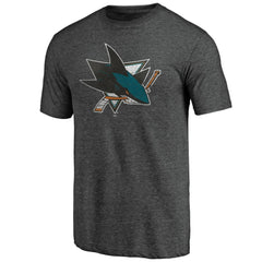San Jose Sharks Greatest Dad Tri-Blend T-Shirt - Charcoal - NHL