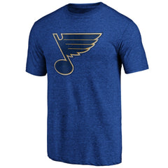 St. Louis Blues Greatest Dad Tri-Blend T-Shirt - Blue - NHL