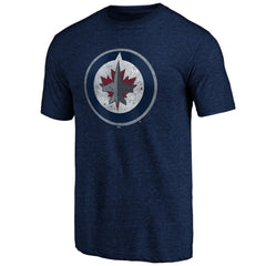 Winnipeg Jets Greatest Dad Tri-Blend T-Shirt - Navy - NHL
