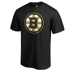 Boston Bruins #1 Dad Logo T-Shirt - Black - NHL