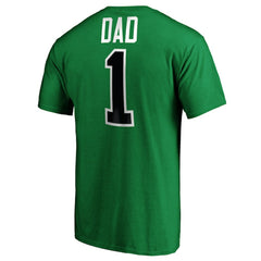 Dallas Stars #1 Dad T-Shirt - Kelly Green - NHL