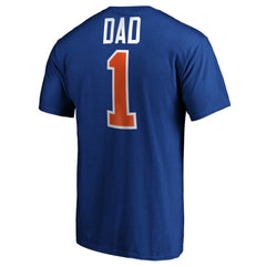 New York Islanders #1 Dad T-Shirt - Royal - NHL