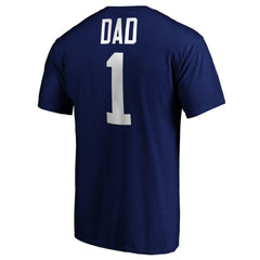 Tampa Bay Lightning #1 Dad T-Shirt - Blue - NHL