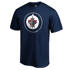 Winnipeg Jets #1 Dad T-Shirt - Navy - NHL