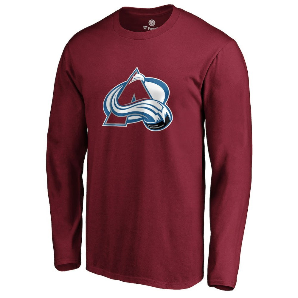 Colorado Avalanche #1 Dad Long Sleeve T-Shirt - Burgundy - NHL
