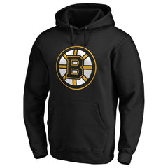 Boston Bruins #1 Dad Pullover Hoodie - Black - NHL