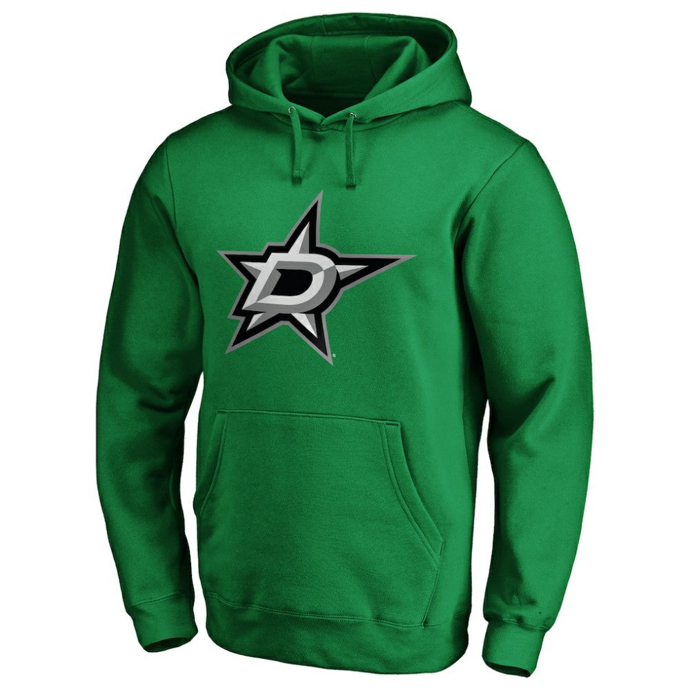 Dallas Stars #1 Dad Pullover Hoodie - Kelly Green - NHL