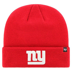 New York Giants '47 Secondary Basic Cuffed Knit Hat Red | 47 brand