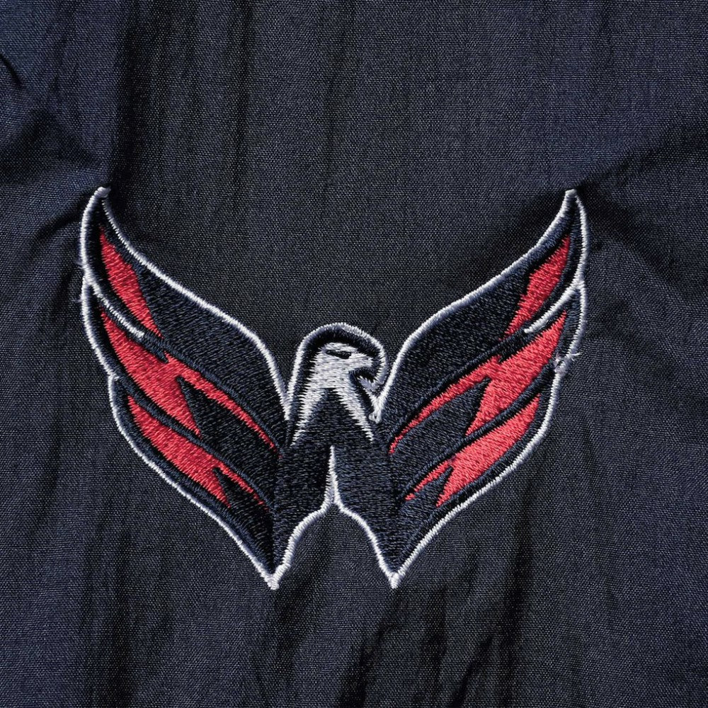 Washington Capitals Girls Youth Fan Gear Sherpa Full-Zip Jacket - Navy - NHL