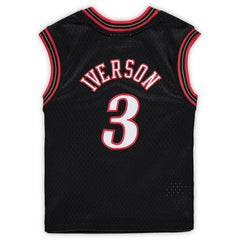 Allen Iverson Philadelphia 76ers Preschool 2000-2001 Hardwood Classics Throwback Team Jersey Black - NBA