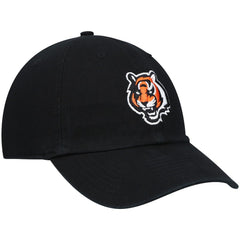 Cincinnati Bengals '47 Clean Up Alternate Adjustable Hat Black | 47 brand