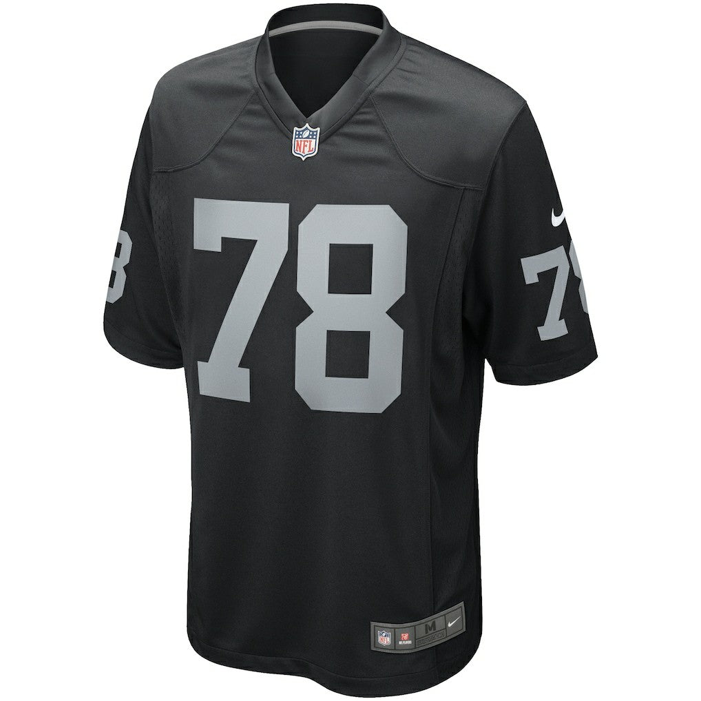 Art Shell Las Vegas Raiders Game Retired Player Jersey Black | Nike for Sale