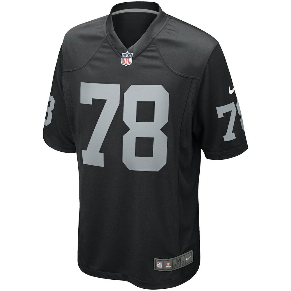 Art Shell Las Vegas Raiders Game Retired Player Jersey Black | Nike for Sale