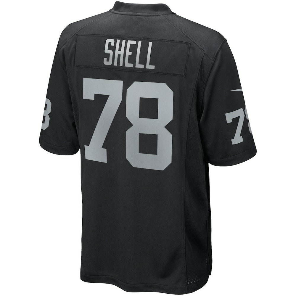 Art Shell Las Vegas Raiders Game Retired Player Jersey Black | Nike for Sale