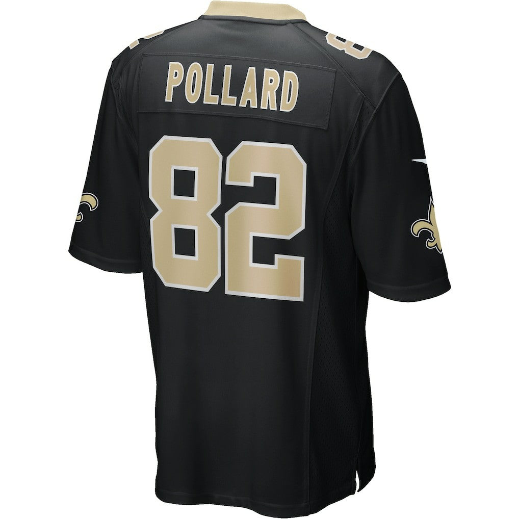 Bob Pollard New Orleans Saints Game Retired Player Jersey Black | Nike for Sale