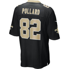 Bob Pollard New Orleans Saints Game Retired Player Jersey Black | Nike for Sale
