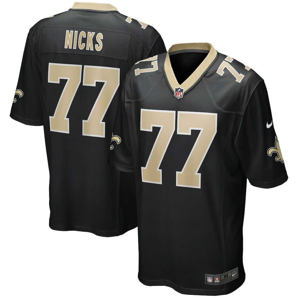 Carl Nicks New Orleans Saints Game Retired Player Jersey Black | Nike for Sale