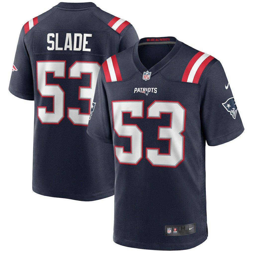 Chris Slade New England Patriots Game Retired Player Jersey Navy | Nike for Sale