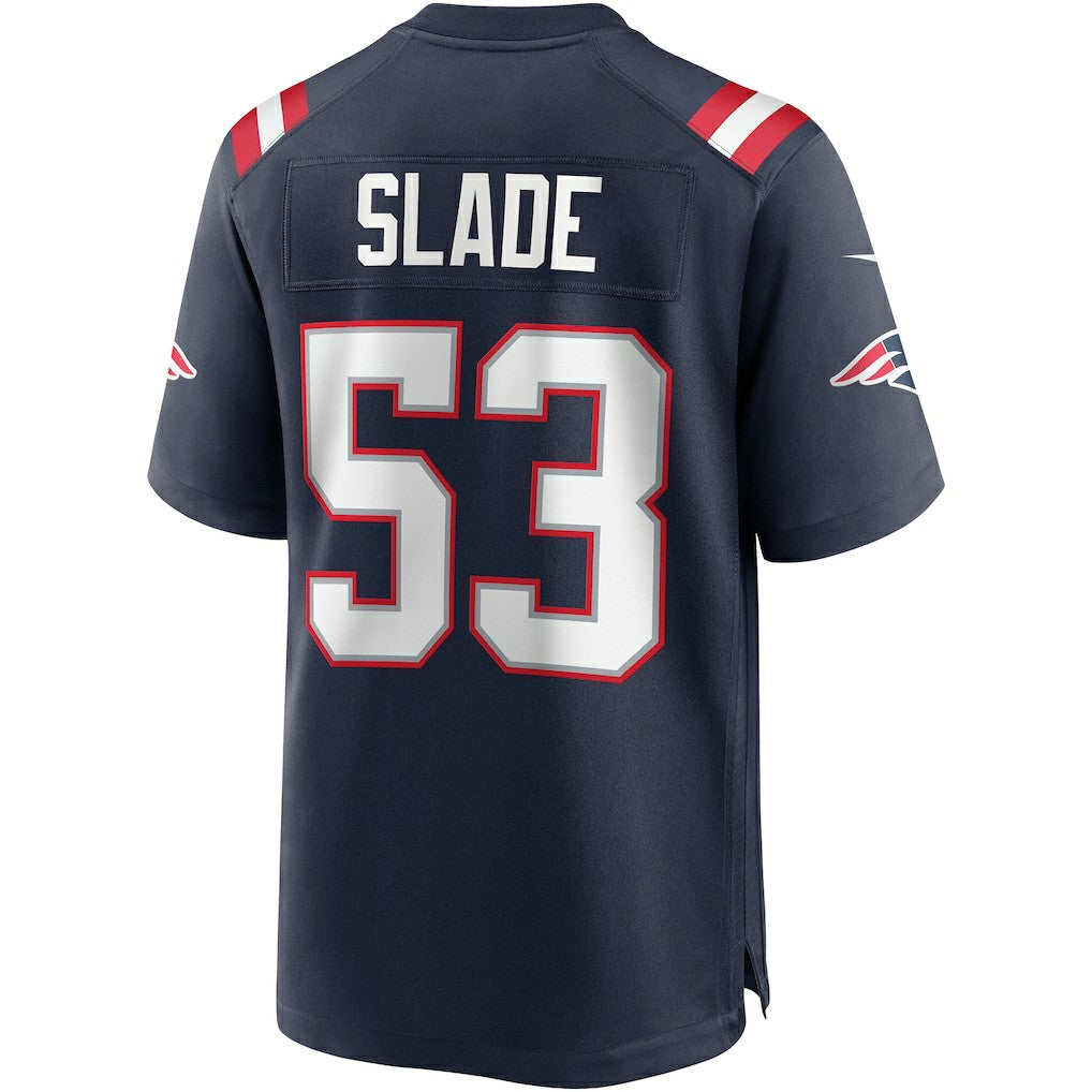 Chris Slade New England Patriots Game Retired Player Jersey Navy | Nike for Sale