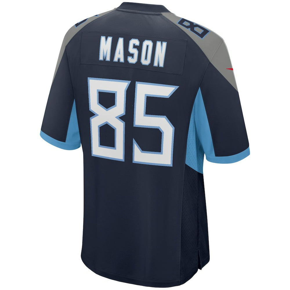 Derrick Mason Tennessee Titans Game Retired Player Jersey Navy | Nike for Sale